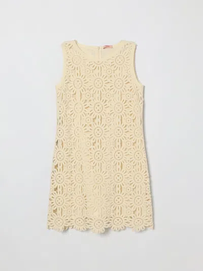Liu •jo Dress Liu Jo Kids Color Natural In Neutral