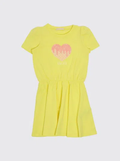 Liu •jo Liu Jo Dress Kids Color Yellow