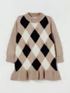 Liu •jo Dress Liu Jo Kids Color Beige In Multi