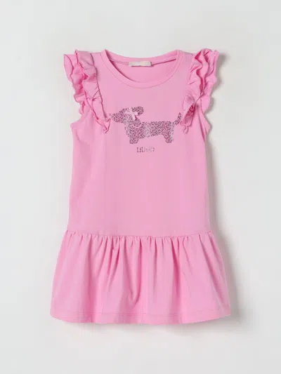 Liu •jo Kids' Kleid Liu Jo Kinder Farbe Pink
