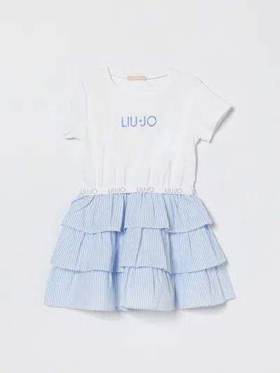 Liu •jo Kids' ドレス Liu Jo ボーイ カラー ホワイト In White