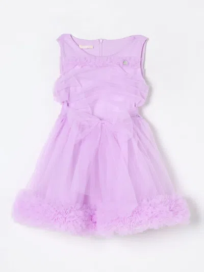 Liu •jo Dress Liu Jo Kids Color Wisteria In Glyzinien