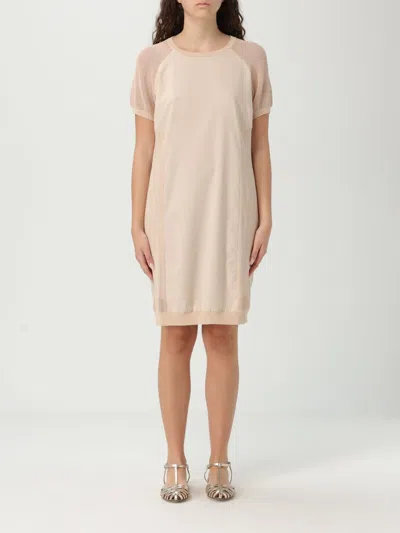 Liu •jo Dress Liu Jo Woman Color Beige In Sand