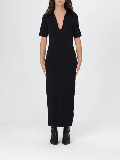 LIU •JO DRESS LIU JO WOMAN COLOR BLACK,H27722002