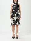 Liu •jo Dress Liu Jo Woman Color Black In Black