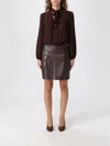 Liu •jo Dress Liu Jo Woman Color Brown In Brown