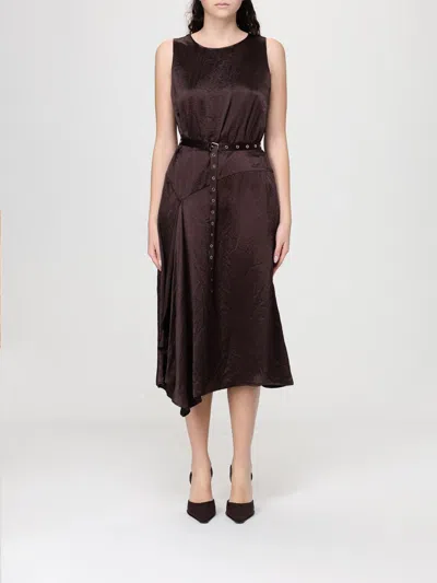 Liu •jo Dress Woman Liu Jo In Brown