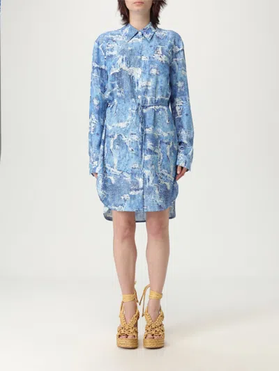 Liu •jo Dress Liu Jo Woman Color Denim In Blue