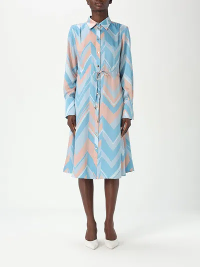 Liu •jo Dress Liu Jo Woman Color Gnawed Blue