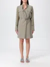 Liu •jo Dress Liu Jo Woman Color Green In Gray