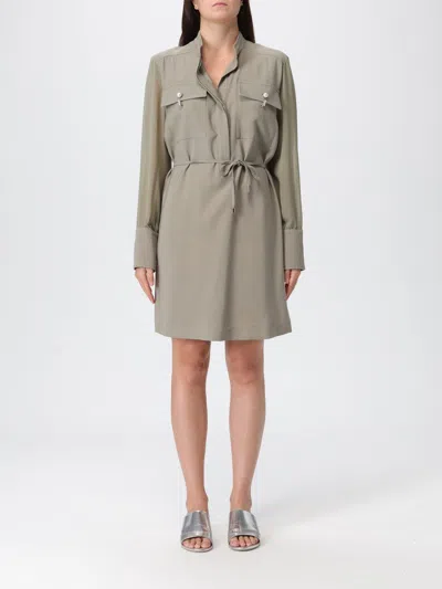 Liu •jo Dress Liu Jo Woman Color Green In Gray