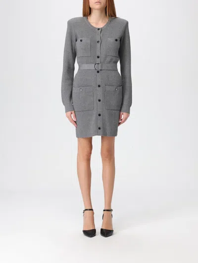 Liu •jo Dress Liu Jo Woman Color Grey In Gray