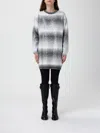 Liu •jo Dress Liu Jo Woman Color Grey In Gray