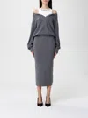 Liu •jo Dress Liu Jo Woman Color Grey In Gray