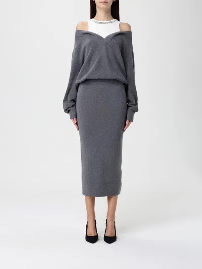 Liu •jo Dress Liu Jo Woman Color Grey In Gray