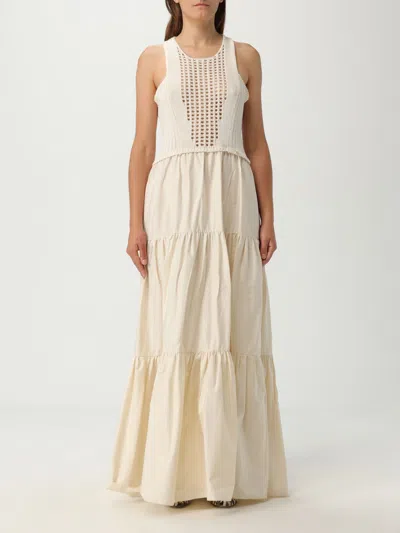 Liu •jo Dress Liu Jo Woman Color Natural In Neutral
