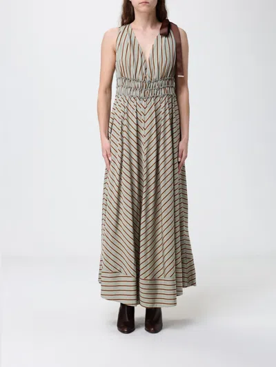 Liu •jo Green And Brown Long Dress