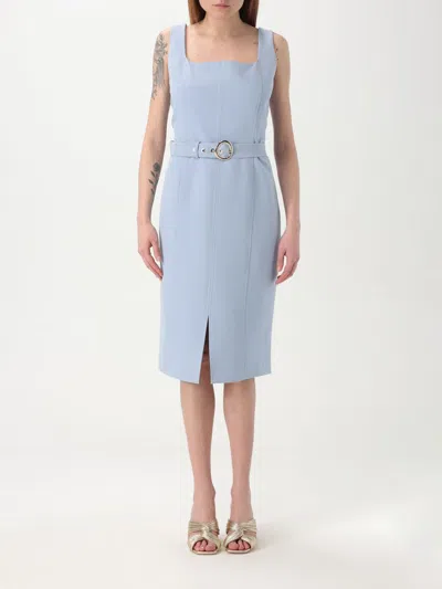 LIU •JO DRESS LIU JO WOMAN COLOR SKY BLUE,G68688016