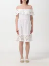 Liu •jo Dress Liu Jo Woman Color White In White