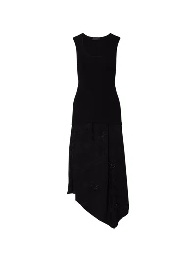 Liu •jo 주얼 자수 드레스 In Black
