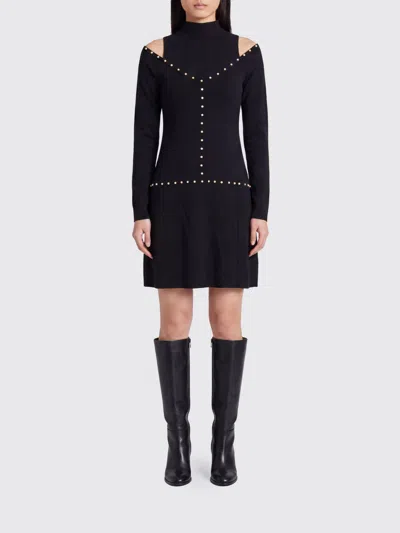 Liu •jo Liu Jo Dress Woman Color Black In Blue