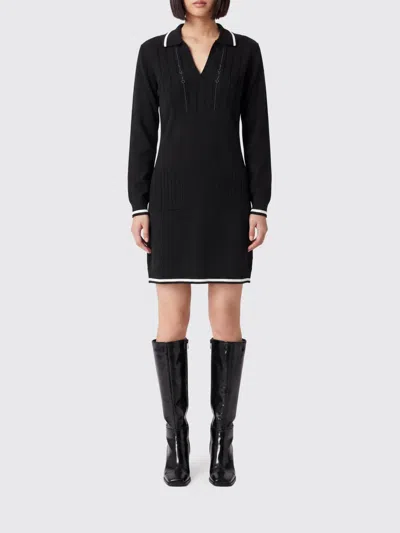 Liu •jo Liu Jo Dress Woman Color Black In Multi