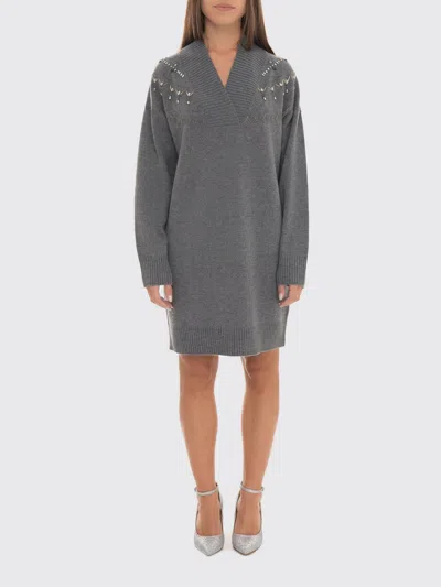 Liu •jo Liu Jo Dress Woman Color Grey