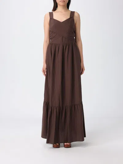 Liu •jo Dress Woman Liu Jo In Brown