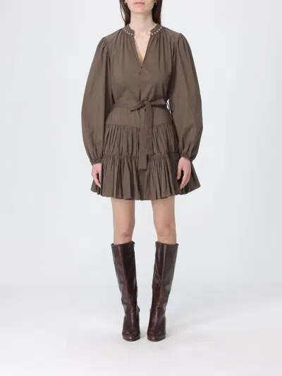 Liu •jo Dress Woman Liu Jo In Brown