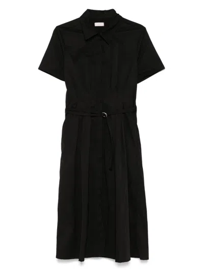 LIU •JO LIU JO BLACK MIDI DRESS