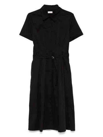 LIU •JO LIU JO BLACK MIDI DRESS
