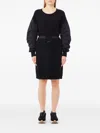 Liu •jo Minikleid Mit Kordelzug In Black