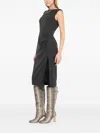 Liu •jo Sleeveless Dress In Black