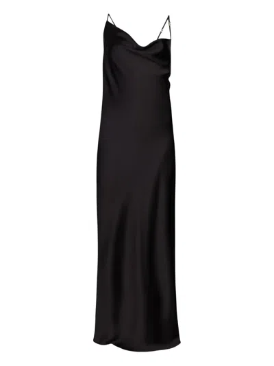 Liu •jo Dressy Satin Dress In Black