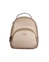 Liu •jo Liu Jo Eco-leather Backpack In Gold