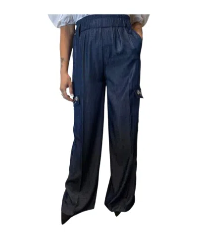 Liu •jo Elastic Waist Jeans In Blue