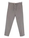 Liu •jo Elastic-waistband Trousers In Gray