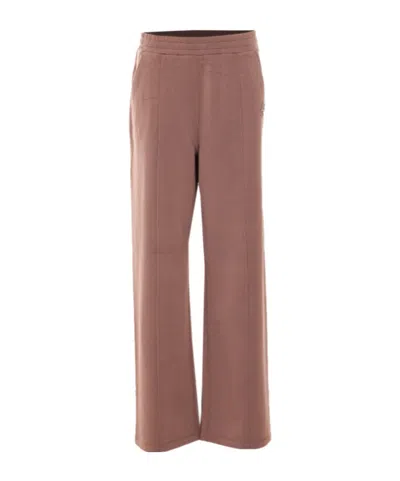 Liu •jo Elastic-waist Athletic Pants In Neutral