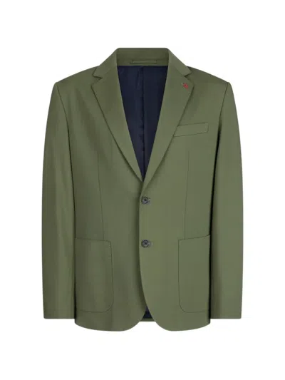 Liu •jo Elegant Jersey Jacket In Green