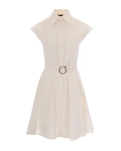 Liu •jo Liu Jo Elegant Mini Dress For Women - Spring/summer 2026 In White
