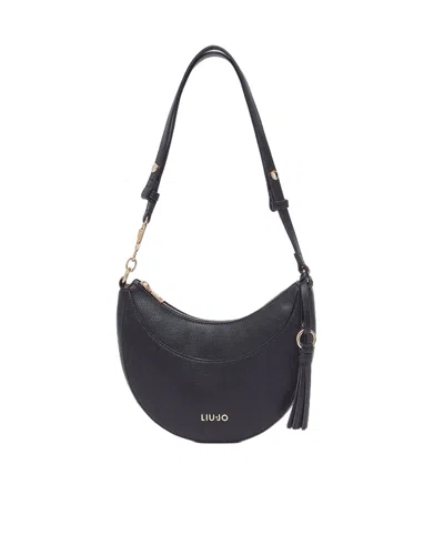 Liu •jo Liu Jo Elegant Mini Tote Bag For Women In Black