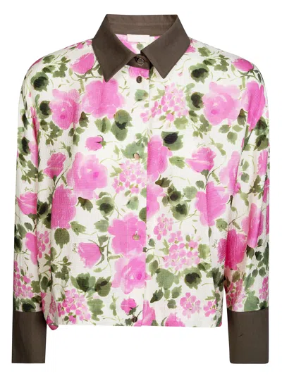 LIU •JO LIU JO ELEGANT WOMEN'S MINI LONG SLEEVE SHIRT