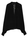 Liu •jo Embellished Blouse In Black