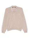 Liu •jo Embellished-cuff Zip-up Bomber Jacket In Neutral