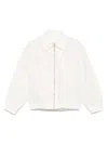 Liu •jo Embellished Jacket In White