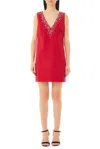 Liu •jo Crystal-embellished Mini Dress