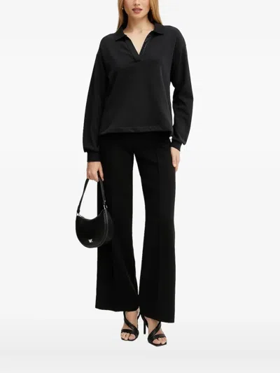 Liu •jo Embellished Sweatshirt In Black