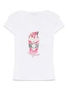 Liu •jo Embellished T-shirt In White