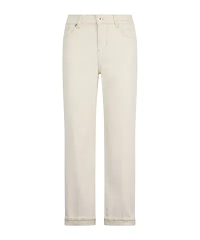 Liu •jo Embossed Patch Denim Jeans