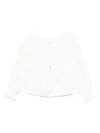 Liu •jo Liu Jo White Cotton Blouse In 白色